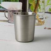 Small Stainless Steel Drinking Glass (1 Pc)