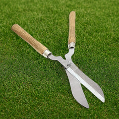 Heavy-Duty B Grade Hedge Shear with Wooden Handle