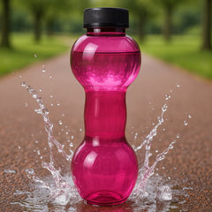 Plastic water Dumbbells Bottle