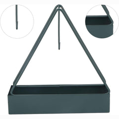 Triangular Iron Mosquito Coil Holder – Stylish Outdoor Incense Holder