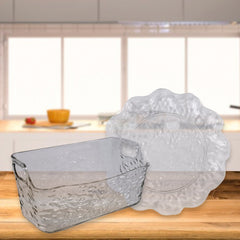 9 in 1 Plastic Bowl With Serving Tray / Plates Set