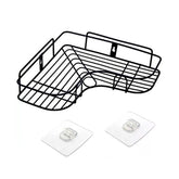 Corner shelf organizer for kitchen and bathroom
