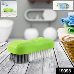 Pro Clean Multi-Purpose Cloth Washing Brush with Plastic Handle (1 Pc)