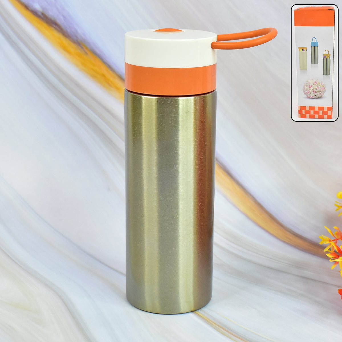 Stainless Steel Vacuum Insulated Water Bottle (300ML Approx)