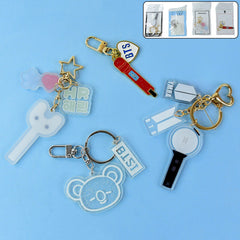 Cute Acrylic and Metal Keychains (1 Pc & mix design)