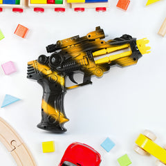 TTG LED Laser Gun Toy – Battery Operated Space Blaster with Flashing Lights & Sound (1 Set)