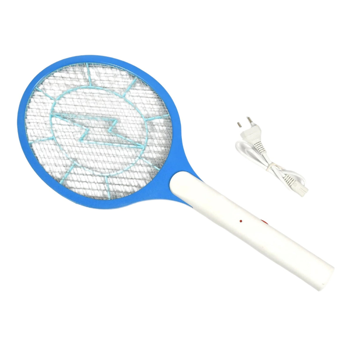 Rechargeable Mosquito Killer Racket – Handheld Electric Fly Swatter with Cable (Quality Assured, with cable)