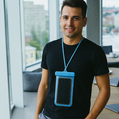 Waterproof Mobile Pouch (6.2 inch , Random Colour)