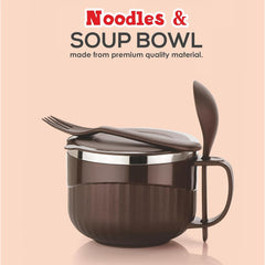 Home Chef Tangy Twist Insulated Lunch Bowl (Approx 650ML & 1 Pc)