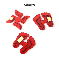 Decorative Laxmi Charan (Pagla) & Swastik Combo Set (3pc Set)