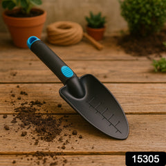 Plastic Heavy Duty Garden Hand Trowel with Measurement Marks (1 Pc)