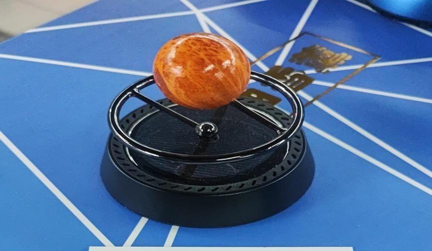 Solar Powered Rotating Levitating Planet Car Air Freshener