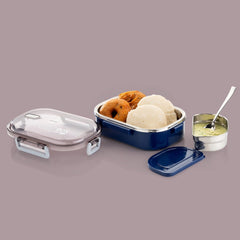 Home Chef Premium Airtight Steel Lunch Box